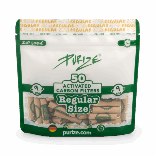 50 PURIZE® Regular Size im Beutel - Diverse Farben - Organic